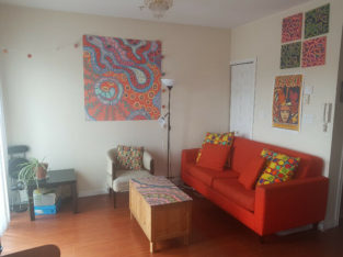 Funky apt Commercial.D furnished 1 yr lease 800$