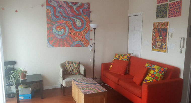 Funky apt Commercial.D furnished 1 yr lease 800$