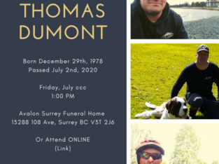 In Memory of Thomas Dumont