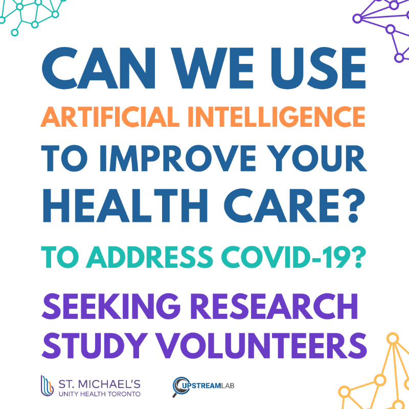 Wanted: Seeking volunteers for virtual health research study on AI