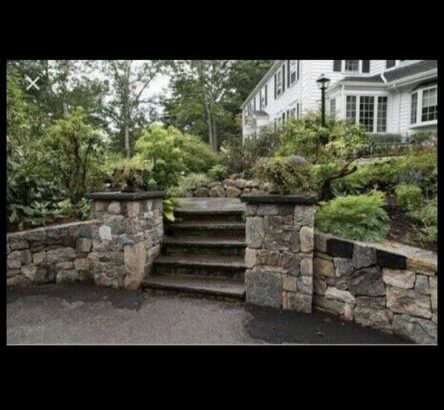 Stone mason, retaining wall, chimney, landscaping, restoration