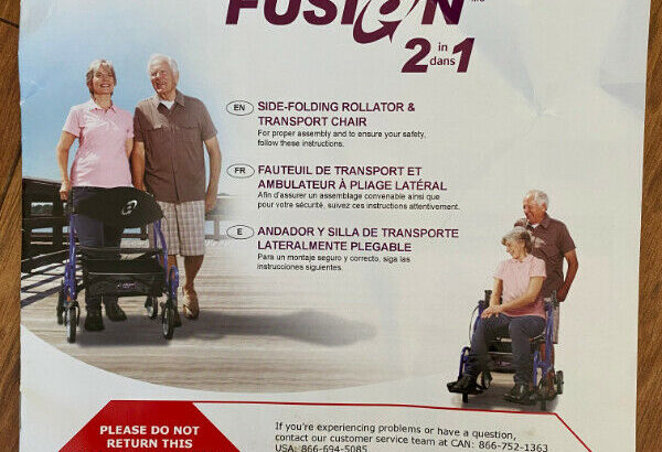 Airgo Fusion Walker/Wheelchair