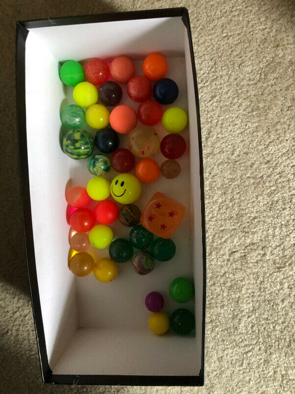 $5 only for 40 rubber balls see pics Burnaby pick up highgate