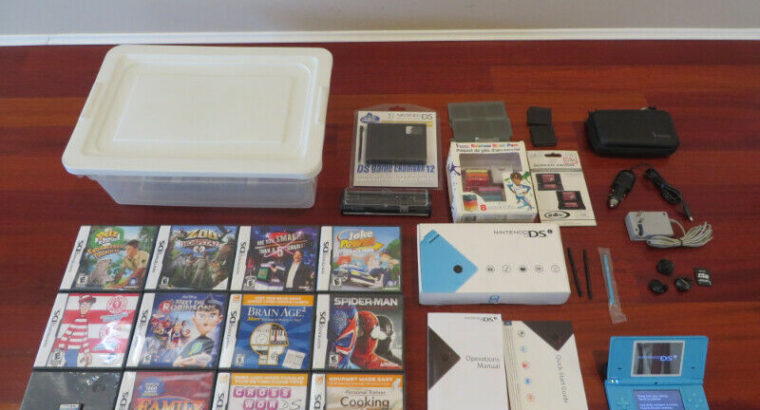 Nintendo DS + Games + Accessories $99