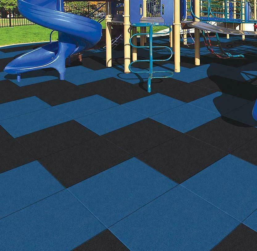 Rubber tiles designed for deck, patio and backyard play spaces ON SALE NOW