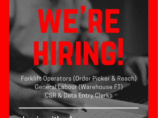 Forklift Operator/MHE