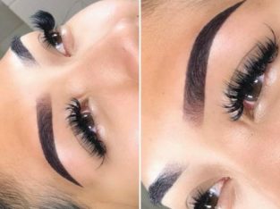 Models for Powder Ombre Brow Tattoo
