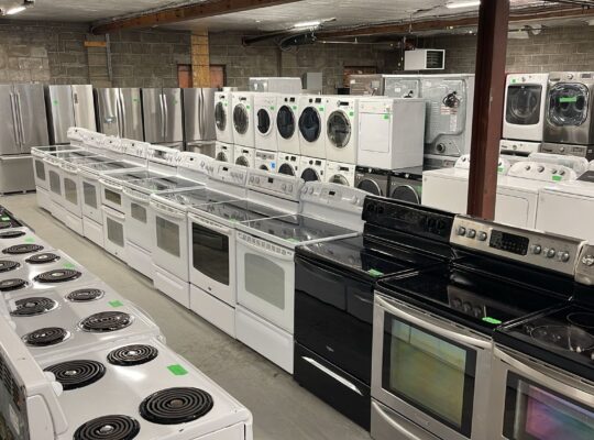 KL Sudbury Appliances sells washer dryer dishwasher refrigerator electric and gas range