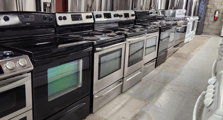 KL Sudbury Appliances sells washer dryer dishwasher refrigerator electric and gas range