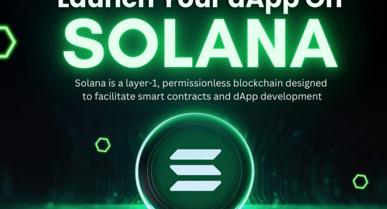 Build Your Lightning Fast dApps On Solana Blockchain @ Affordable Cost
