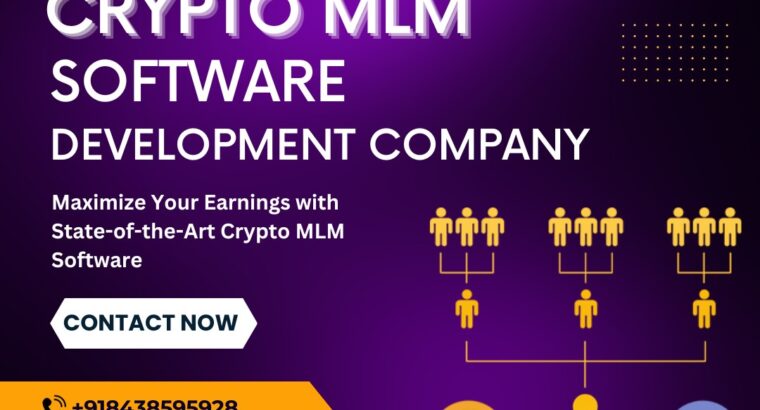 Build Your Profit-Driven Crypto MLM Platform and Dominate the Market