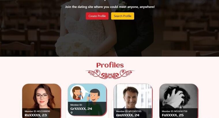 Premium Matrimonial Script – Launch Your Matchmaking Platform Now