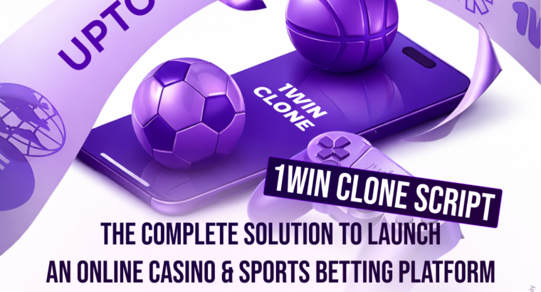 Smart Entrepreneurs Choose 1Win Clone Script for Online Betting Success