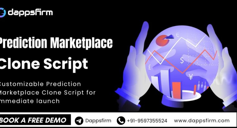 Prediction Market Clone Script with AI Insights & Automated Settlement