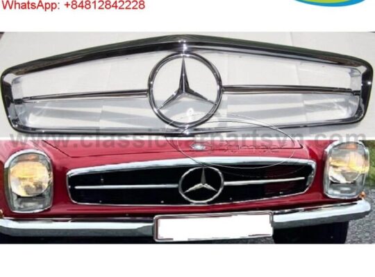 Front grill of Mercedes Pagode W113 (1963-1971)