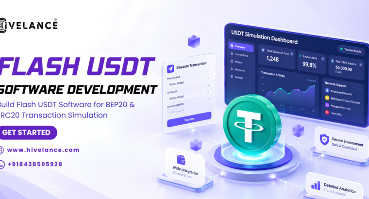 Flash USDT Software Development | ERC-20, & BEP-20 Supported